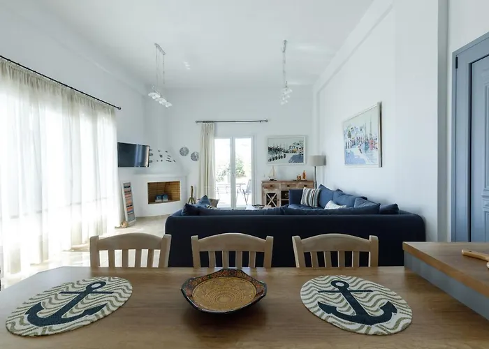 别墅 Cycladic With Sea View! *