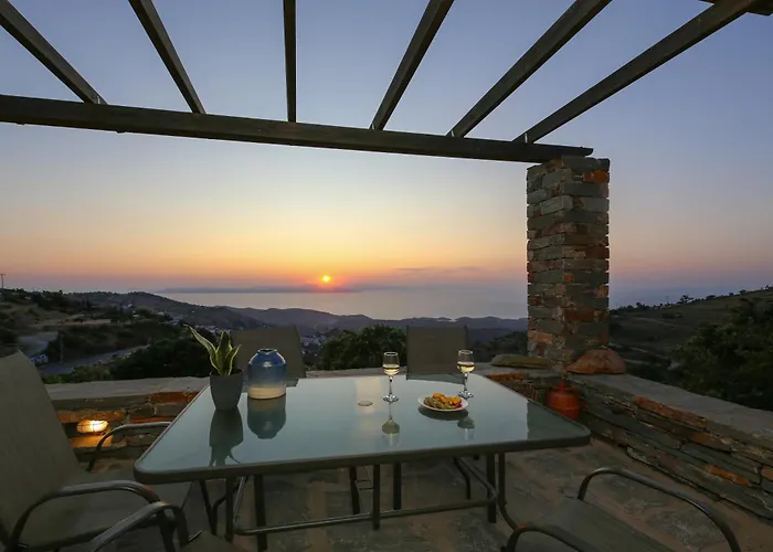 Villa Cycladic With Sea View! Ioulis